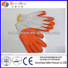 10G smooth finish cotton latex glove
